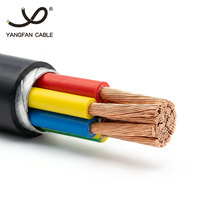 Cable de Alimentación Flexible Cu/XLPE/LSZH 0.6/1kV, Conductor de Cobre Clase 5, LSZH Ignífugo, Aislamiento XLPE, Cubierta de PE