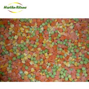 Precio al por Mayor de Verduras Mixtas Congeladas, Incluyendo Cubos de Zanahoria, Granos de Maíz, Soja Verde, Suministro a Granel para Restaurantes - Product Image 6
