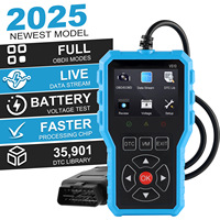 Nueva Herramienta de Diagnóstico Automotriz China 2025 ELM327 Lector de Códigos de Error del Motor Flujo de Datos Voltaje de Batería Estándar OBD2