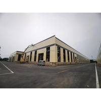 Taller/Almacén de Estructura de Acero Económico con Componentes Prefabricados y Bajo Costo de Mantenimiento