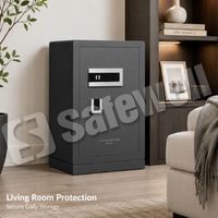 Caja Fuerte de Seguridad Digital con Huella Dactilar Safewell, de Acero Sólido y Duradero, para Hogar, Oficina, Hotel, Comercial, para Efectivo, Joyas y Documentos