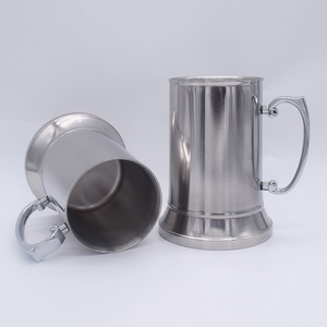 Jinwan thép không gỉ pint Tankard 450ml bia cốc bia cốc - Product Image 4