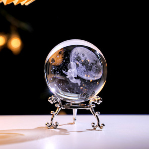 <span class=keywords><strong>Figurine</strong></span> <span class=keywords><strong>de</strong></span> bureau boule <span class=keywords><strong>de</strong></span> cristal 3D et images sculptées, grande roue boule <span class=keywords><strong>de</strong></span> cristal galaxie boule <span class=keywords><strong>de</strong></span> verre <span class=keywords><strong>Figurine</strong></span> - Product Image 6