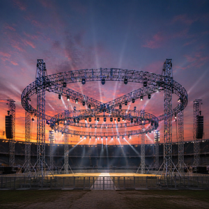 Structure de toit ronde de grand diamètre pour éclairage circulaire, idéale pour événements, festivals de musique et spectacles sur scène - Product Image 3
