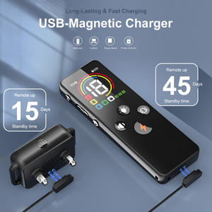 पालतू कॉलर सभी प्रकार के कुत्तों के प्रशिक्षण के लिए रिमोट 2600ft नियंत्रण के साथ स्मार्ट इलेक्ट्रॉनिक प्रशिक्षण कोलार्स की आपूर्ति करता है - Product Image 6