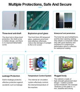 شاشة عرض LCD خارجية مقاومة للماء قابلة للقراءة بضوء الشمس 32 بوصة عالية السطوع 200nit Touch Nit IP65 - Product Image 5