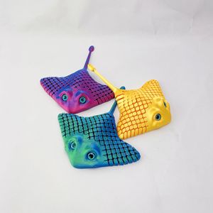 Figurine de raie en PLA imprimée en 3D de 13,5 cm, articulée, jouet décoratif, ornement de bureau, anti-stress, commande en gros personnalisée, pour enfants de 14 ans et plus - Product Image 4
