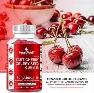 AegleWell Private Label Tart Cherry Gummies Suplemento Tart Cherry Juice Tart Cherry Gummies - Product Image 4