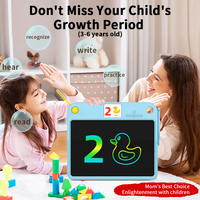 Dispositif d'apprentissage intelligent pour enfants Lcd apprendre et dessiner tablette jouet enfants ordinateur portable apprentissage Machine Type charge
