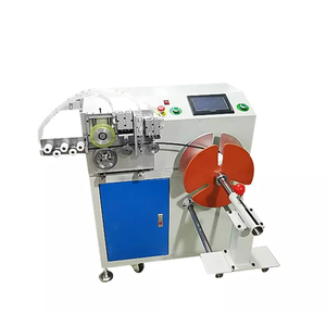 Máquina automática de alta velocidad y alta resistencia para contar, atar y enrollar, para mangueras de plástico, cables y arneses de cableado, modelo Sinrad SR-110 - Product Image 4