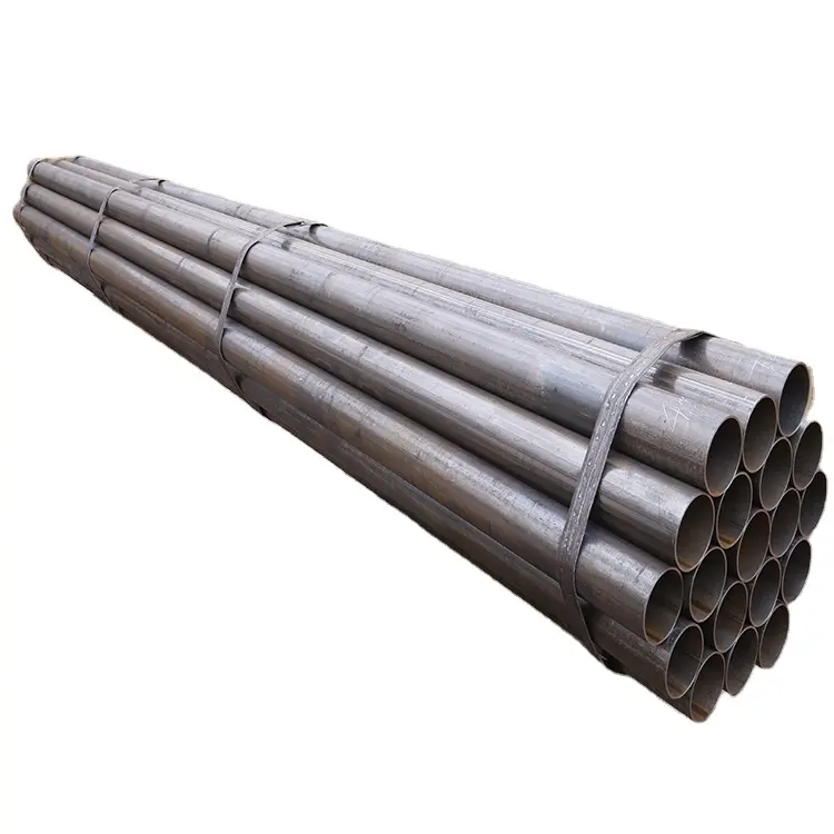 Factory Direct Sale ERW Carbon Steel Pipe st53 Welded Steel Pipe Round Erw Black Carbon Steel Tube