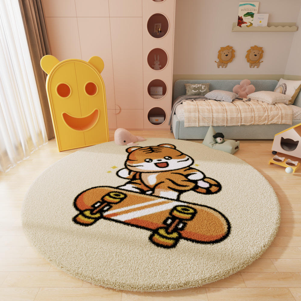 สเก็ตบอร์ดทรงกลม - ลายเสือ