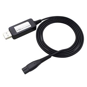 A00390 4,3 V <span class=keywords><strong>Cable</strong></span> de carga USB Adaptador de <span class=keywords><strong>cable</strong></span> para <span class=keywords><strong>PHILIPS</strong></span> Norelco OneBlade QP2520 QP2521 QP2523 <span class=keywords><strong>Cable</strong></span> de carga para <span class=keywords><strong>afeitadora</strong></span> - Product Image 4