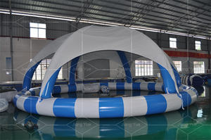 पदोन्नति कीमत के साथ बड़े Inflatable स्विमिंग पानी पूल तम्बू कवर के लिए बिक्री - Product Image 3