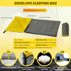 Sports <span class=keywords><strong>de</strong></span> plein air nouveau design forme d'enveloppe Super confortable <span class=keywords><strong>Trekking</strong></span> randonnée voyage sacs <span class=keywords><strong>de</strong></span> <span class=keywords><strong>couchage</strong></span> étanches - Product Image 2
