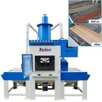 Machine de sablage automatique à haute efficacité, système de sablage professionnel pour planches de bois
