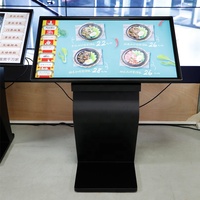 Kiosque interactif tactile Android pour exposition publicitaire, écran d'affichage numérique, menu numérique, signalétique, PC tout-en-un, TV