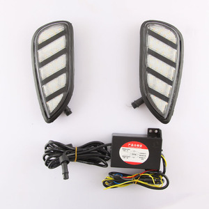 Luci Diurne a LED con Indicatore di Direzione per Mercedes-Benz <span class=keywords><strong>GLA</strong></span> 200 GLA200 2015 2016 2017, Fari Fendinebbia - Product Image 3