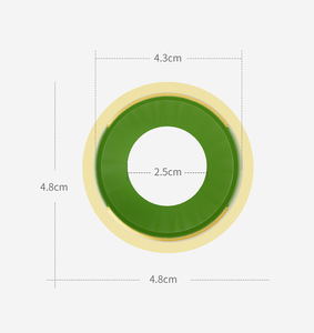 48mm Siliconen Deurknop Covers Modern Design Geluidsreductie Muurbescherming Antislip Handgrepen Senioren Artritis Kinderen Stopper - Product Image 5