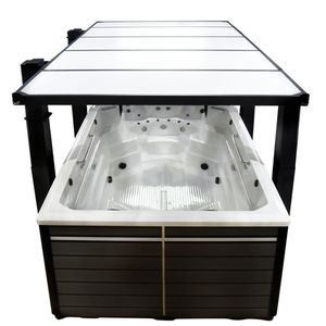 Более крупный новый продукт акриловый Автоматический подъемный Интеллектуальный чехол для открытого бассейна спа - Product Image 2