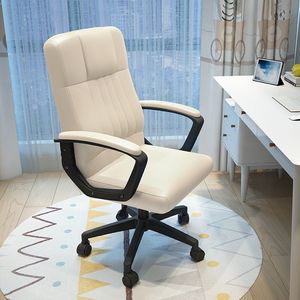 เก้าอี้สำนักงานสำหรับเล่นเกม<span class=keywords><strong>คอม</strong></span>พิวเตอร์ หมุนได้ 360 องศา ปรับความสูงได้ โครงสแตนเลส ที่วางแขนแบบคงที่ เพิ่มความสบาย - Product Image 2
