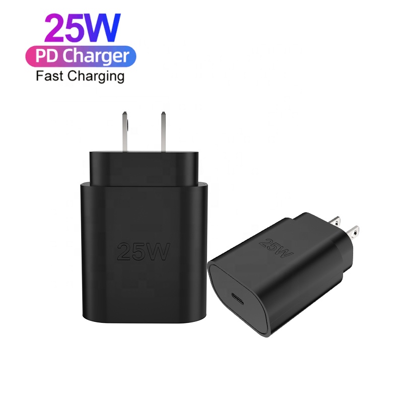 2021 25W PD PPS Charger Us Uk Eu Plug Type USB C Super Fast 25W Wall Charger For Iphone /Samsung Oem 25W Charger