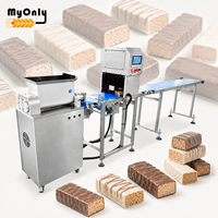 Machine extrudeuse automatique de barres énergétiques MY, petite machine à enrober les barres protéinées au chocolat
