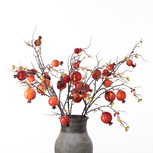 Branches artificielles de grenade CallaFloral en mousse rouge pour décoration de mariage et de maison 80cm - Product Image 5