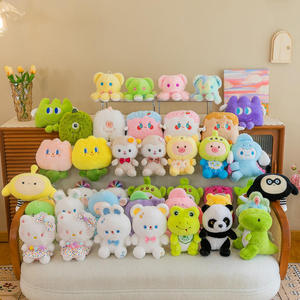 Poupées en peluche de 7 pouces personnalisables en gros à prix abordable, adorables animaux en peluche pour machines à griffes, jouets cadeaux - Product Image 3