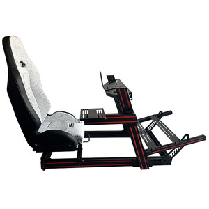High Quality Sports Entertainment Car Racing Aluminum <b>Frame</b> Sim Racing Cockpit Seat Adjustment Driving Game Setup - Product Image 6