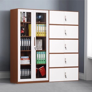 Armoire de classement en acier pour bureau, rangement de documents avec serrure, 4 niveaux, durable, type vertical, organisateur de dossiers rectangulaire - Product Image 4