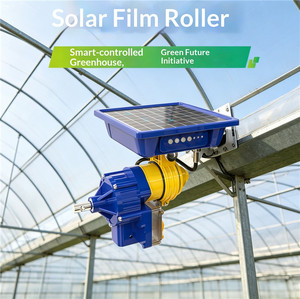 Moteur de ventilation de serre à énergie solaire avec panneau intégré pour usage agricole - Product Image 3