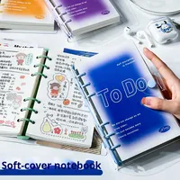 A6 Abnehmbares Binder Ring Notebook für Schüler der Mittelstufe Hochwertiges Notizbuch