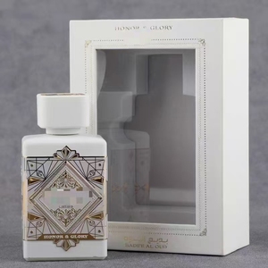 Bottiglia di profumo in cristallo trasparente Dubai <span class=keywords><strong>Lataffa</strong></span> bottiglia di profumo arabo - Product Image 3