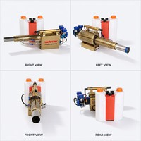 Pulvérisateur thermique professionnel 12L à batterie lithium, en acier inoxydable 316, grande surface, moteur puissant, haute productivité, pour la lutte antiparasitaire agricole