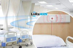 ปุ่มเรียกพยาบาลแบบติดผนัง LoRaWAN พร้อมสายดึง ACK และเสียงเตือน ป้องกันน้ำ IP65 สำหรับข้างเตียงในโรงพยาบาล - Product Image 6