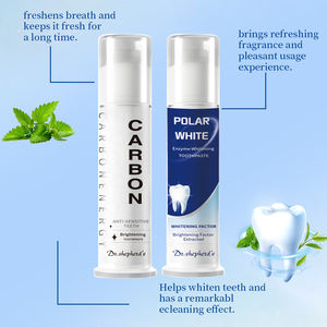 Meilleur prix OEM/ODM Max Cool Menthol Enlève les taches dentaires Blanchiment profond des dents Souffle frais Dentifrice - Product Image 5