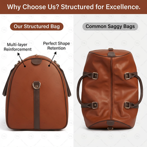 Bolsa de Viaje de Fin de Semana Personalizada, Impermeable, de Cuero, Bolsa de Mano Grande, Bolsa de Viaje Tipo Duffel para Hombre, PU, OEM, Moda Unisex - Product Image 3