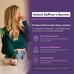 Özel Marka Organik Safran Ekstresi Antioksidan Takviyesi GMP Sertifikalı Yetişkinler İçin Sakinlik ve Odaklanma Vegan Kapsülleri - Product Image 6