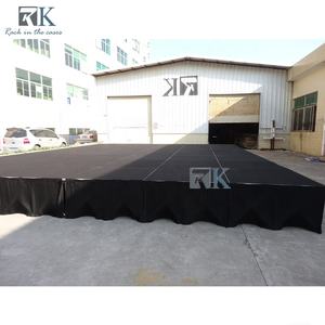 Non-slip Platform Stage with Skirts Assemble Portable Firm Stage Sale - Product Image 3