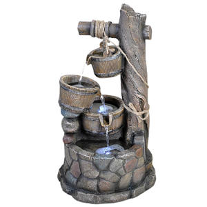 Belle fontaine d'eau <span class=keywords><strong>de</strong></span> jardin avec panneau solaire pour la décoration <span class=keywords><strong>de</strong></span> jardin - Product Image 5