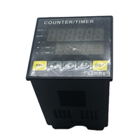 Compteur de temps intelligent Sommv CQ4-RC60 48*48 220VAC en plastique avec sortie relais, fonction de comptage de temps