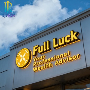 ป้ายไฟ LED 3 มิติ แบบติดตั้งด้านหน้า สำหรับธุรกิจ สตูดิโอถ่ายภาพ ร้านรับจัดส่ง ธนาคาร และอาคารธุรกิจ - Product Image 1