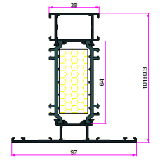 Weeos — fenêtre double en aluminium, fenêtres de maison passif, haute performance, économie d'énergie - Product Image 3
