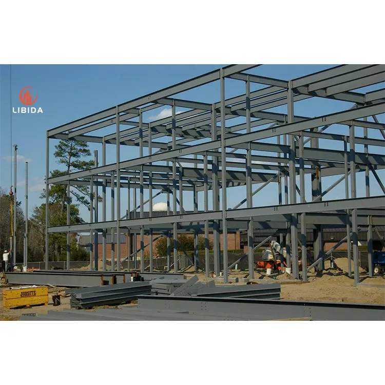 Steel Structure Prefabricated Hall Steel Structure Warehouse To Kenya Storage Shed Prefabricated Steel Structure