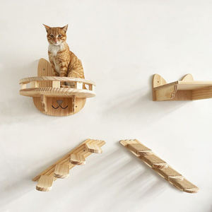 Grande peluche de luxe corde de chanvre arbre à chat chat cadre d'escalade repos meulage grattage fournitures pour animaux de compagnie pour chiens et chats - Product Image 3