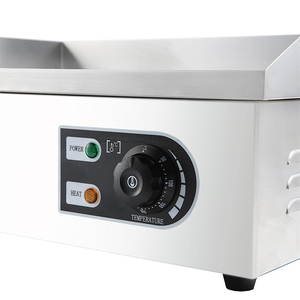 <span class=keywords><strong>Plancha</strong></span> électrique de cuisine 380V 48 pouces à bon prix, machine à griller de comptoir pour hamburgers, crêpes et galettes - Product Image 2