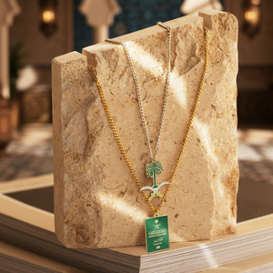 จี้สร้อยคอรูปดาบวงรีโลหะ จี้แบบกำหนดเองของจัสติน บีเบอร์ จี้โลหะรูปหน้ายิ้ม สร้อยคอจี้รูปหน้ายิ้ม - Product Image 5