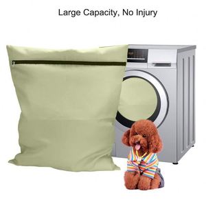 Échantillon Gratuit : Sac de Lavage pour Animaux de Compagnie pour Lave-linge, Sac à Linge pour Animaux, Éliminateur de Poils de Chien et de Chat (Beige) - Product Image 2