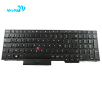 Clavier FR pour ordinateur portable Lenovo Thinkpad T580 E580 E585 E590 E595 T590 L580 L590 P52 P53 sans rétroéclairage